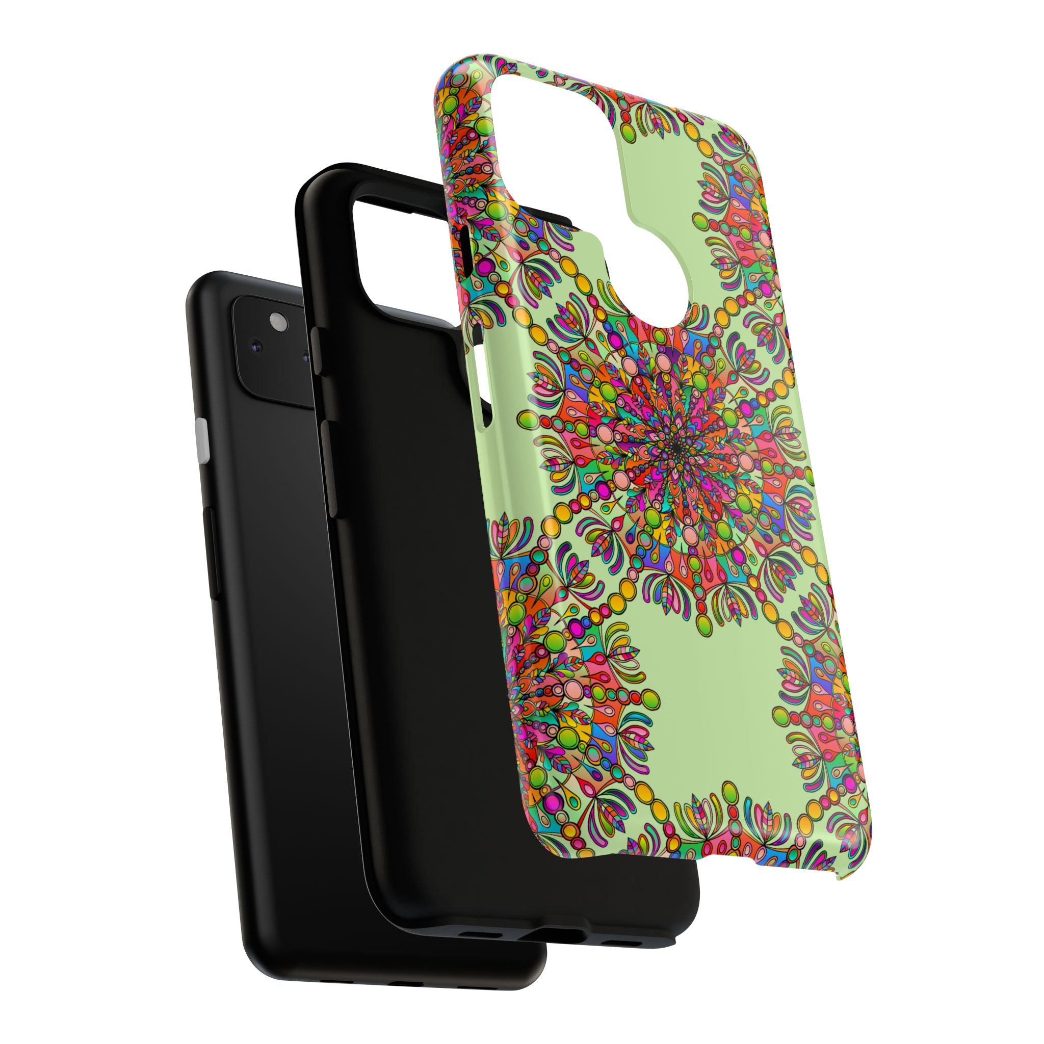 Vibrant Mandala iPhone & Google Pixel Case | Tough Cases