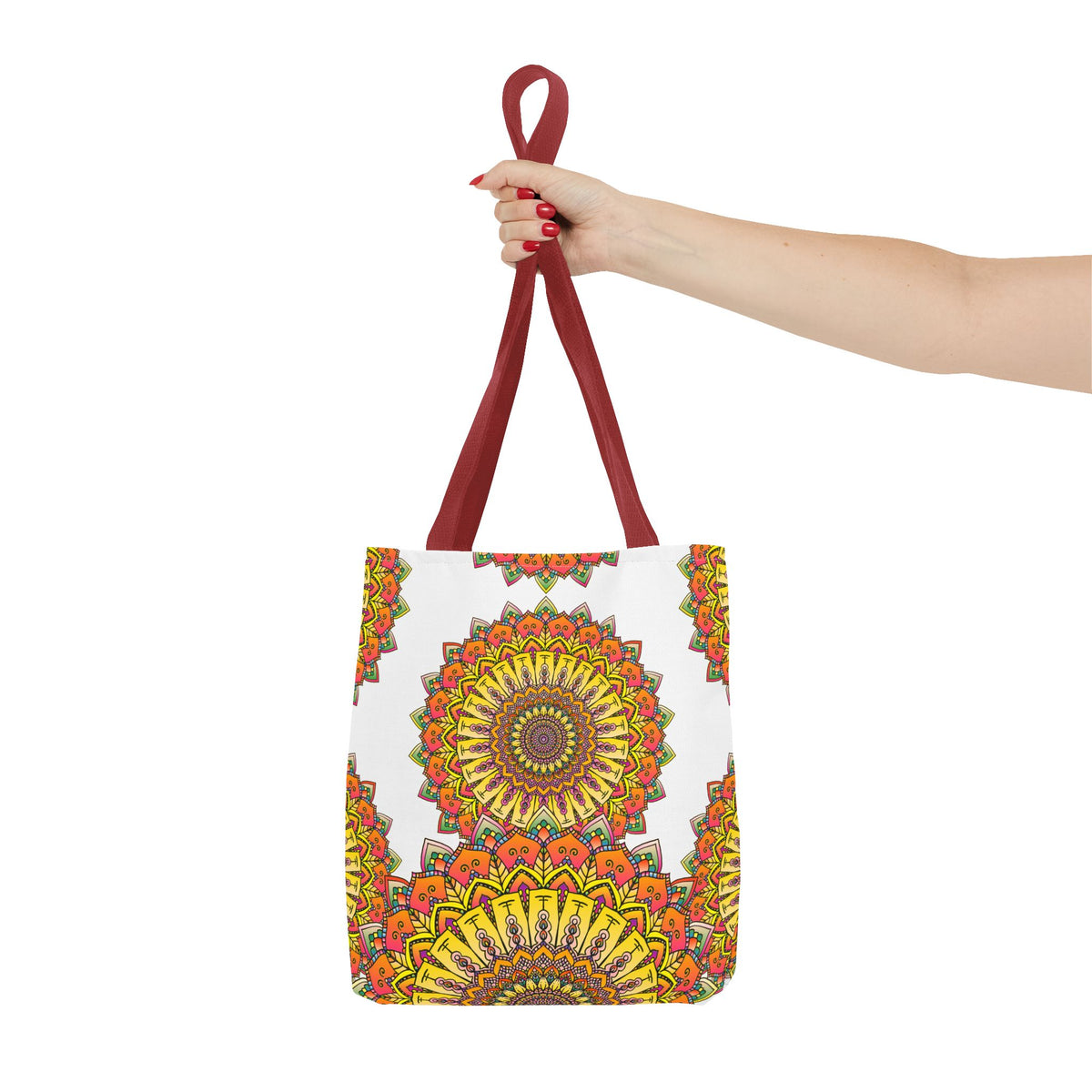 Solar Mandala Tote Bag