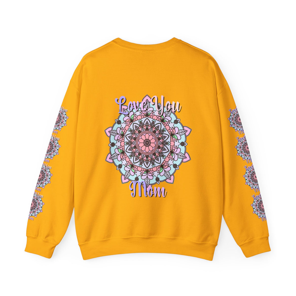 Felpa Mandala per la Mamma con Design Accorato dai Toni Tenui