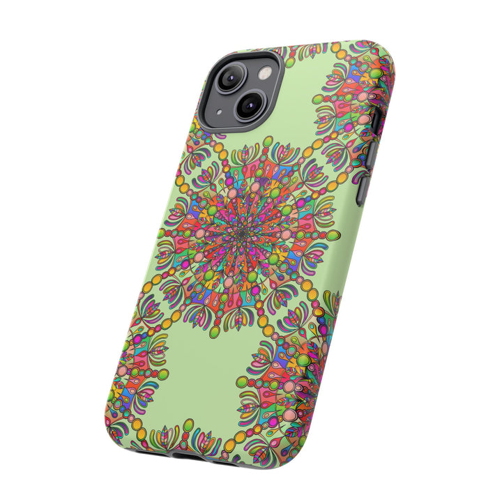 Intricate Mandala Phone Case in Lively Colors for Unique Style