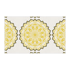 Sunny Floral Cotton Tea Towels for Bright Kitchen Aesthetics