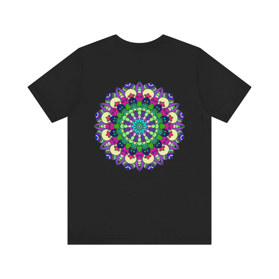 Stylish mandala tee for meditation and mindfulness practice