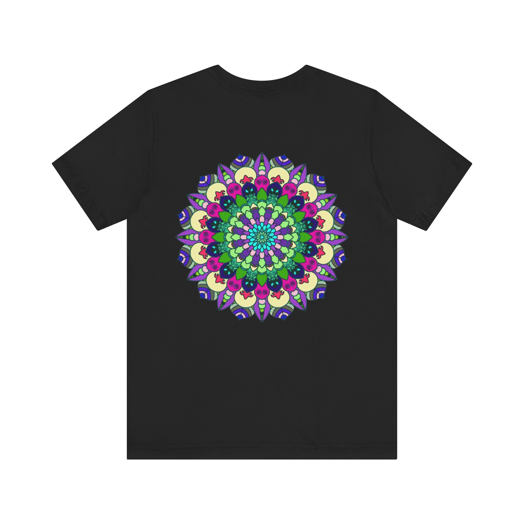 Stylish mandala tee for meditation and mindfulness practice