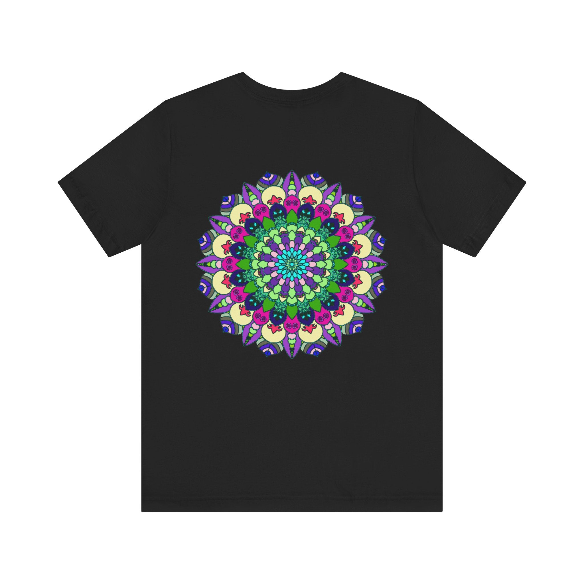 Stylish mandala tee for meditation and mindfulness practice