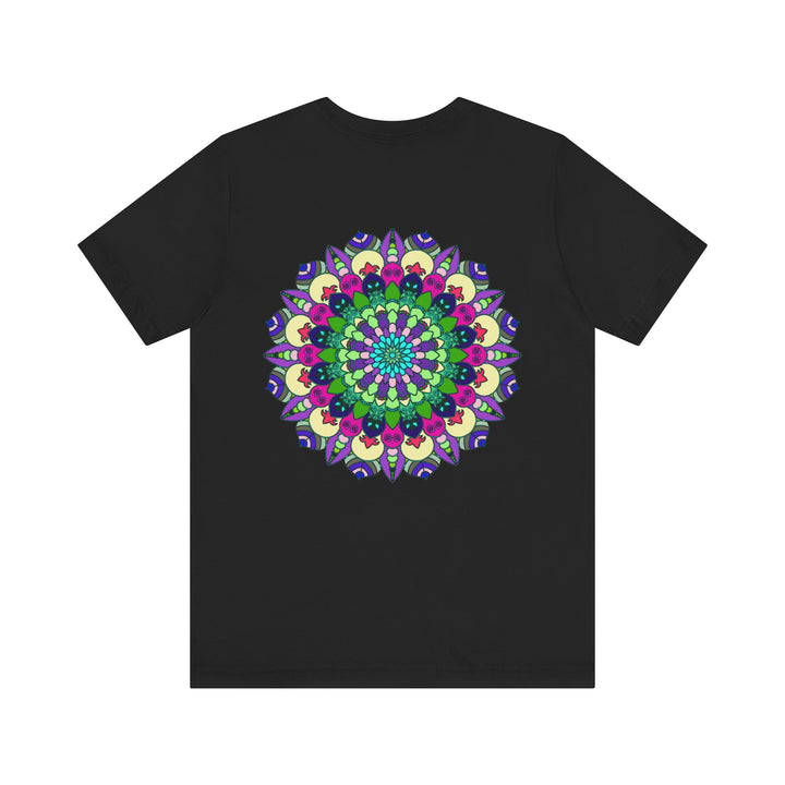 Stylish mandala tee for meditation and mindfulness practice