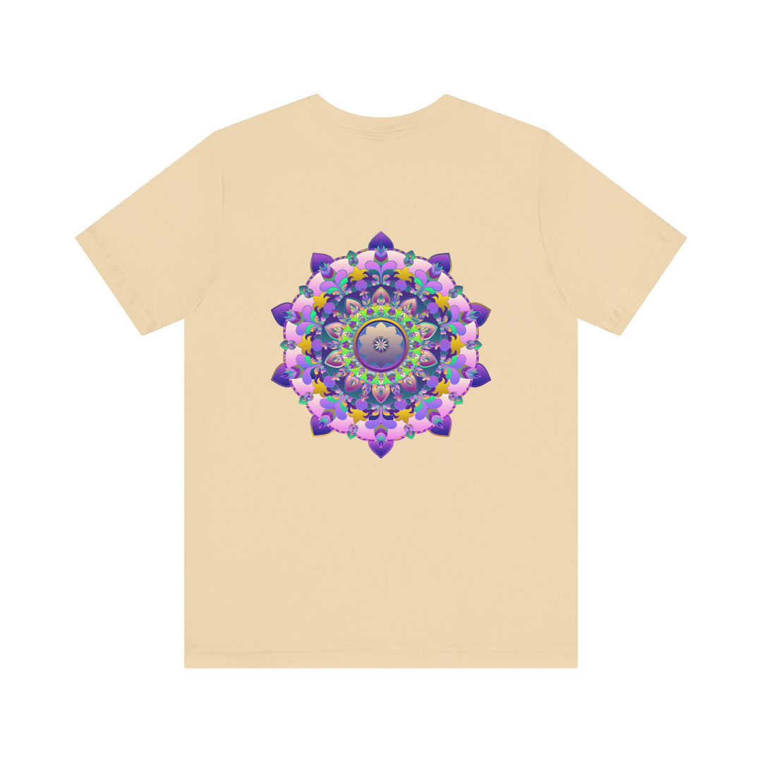  Colorful Mandala T-Shirt Promoting Inner Peace and Spiritual Harmony 