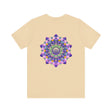  Colorful Mandala T-Shirt Promoting Inner Peace and Spiritual Harmony 