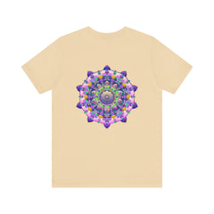  Colorful Mandala T-Shirt Promoting Inner Peace and Spiritual Harmony 