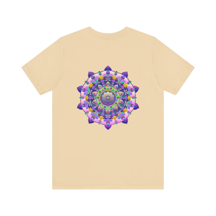  Colorful Mandala T-Shirt Promoting Inner Peace and Spiritual Harmony 