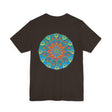 Beautiful Mandala Tee with intricate designs symbolizing spiritual peace and harmony