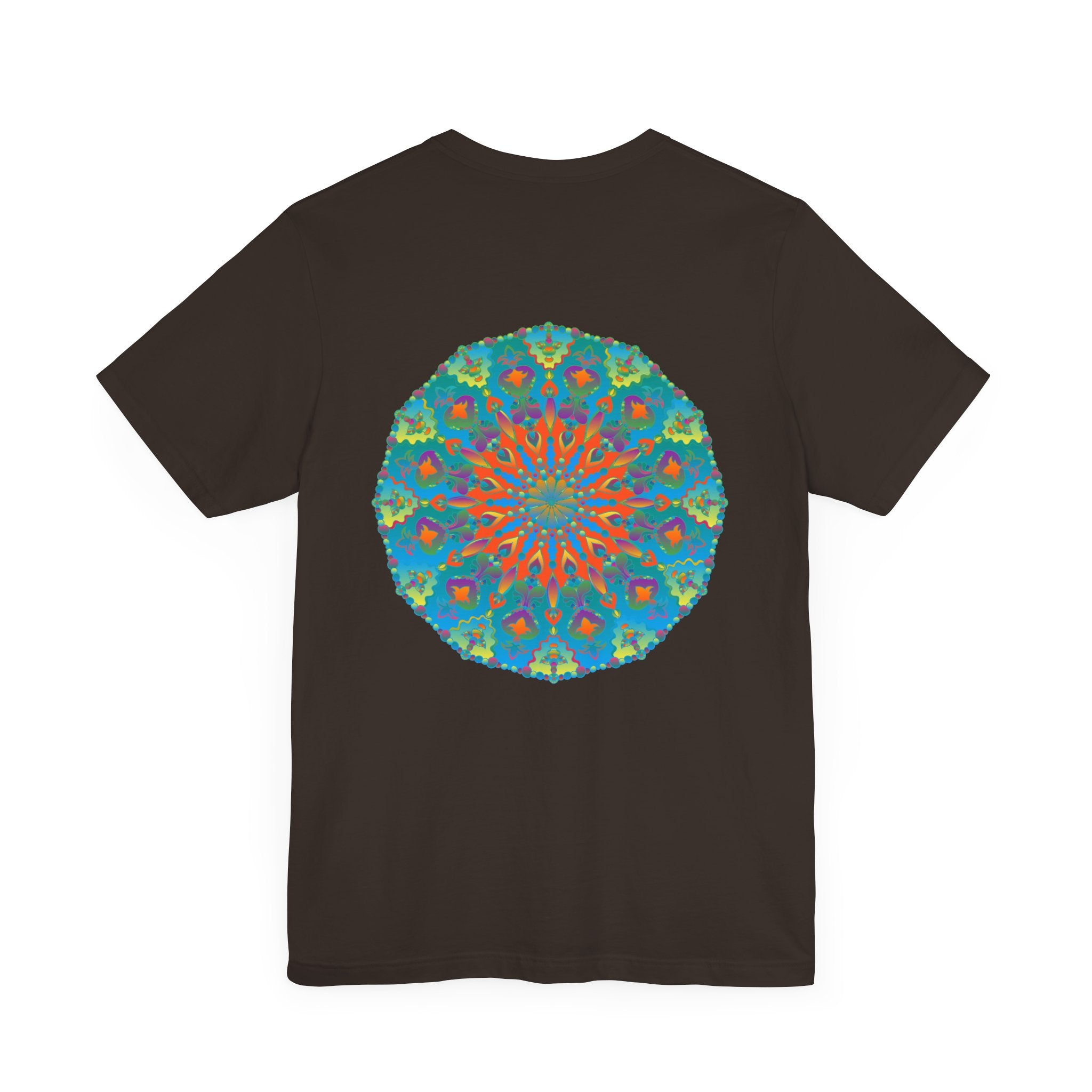 Beautiful Mandala Tee with intricate designs symbolizing spiritual peace and harmony