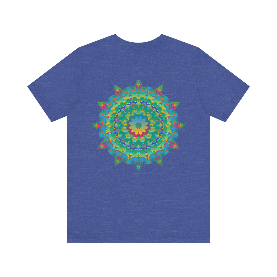 Beautiful Mandala Tee with intricate designs promoting spiritual peace and harmony