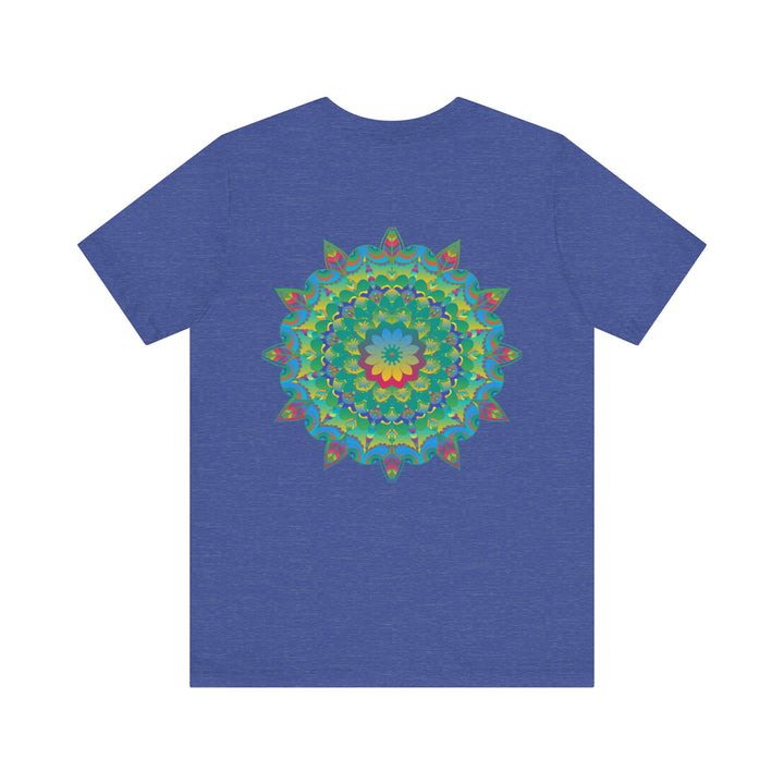 Beautiful Mandala Tee with intricate designs promoting spiritual peace and harmony