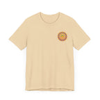 Colorful and intricate Vibrant Mandala Tee featuring a design symbolizing Peace & Harmony