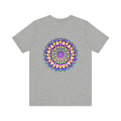 Vibrant Mandala Tee featuring intricate spiritual design for inner peace and harmony