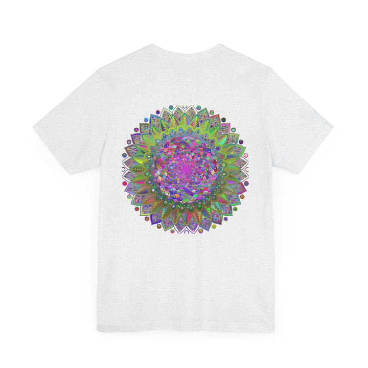 Vibrant mandala tee promoting spiritual harmony and balance