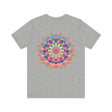 Intricately Designed Mandala Tee with Vibrant Colors and Inner Peace