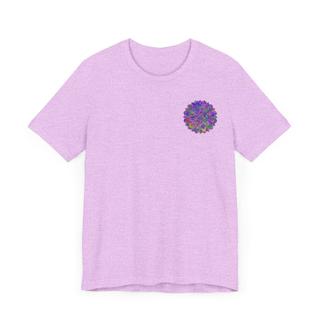  Vibrant Mandala Tee with intricate mandala designs and spiritual symbols 