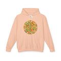 Leichter Unisex-Hoodie mit lebendigem Mandala-Blumenmuster