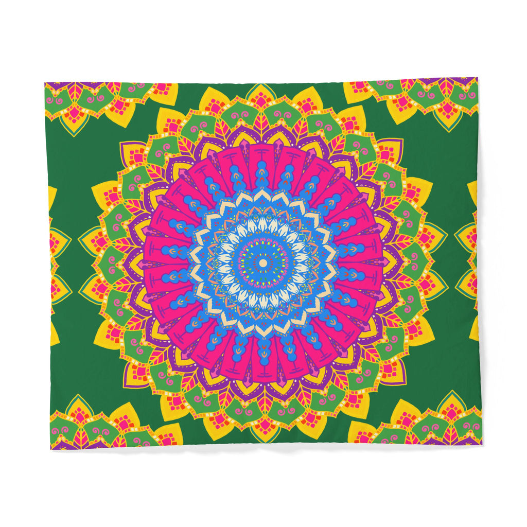 Bettwäsche aus Baumwolle mit Mandala-Motiv im Bohème-Stil