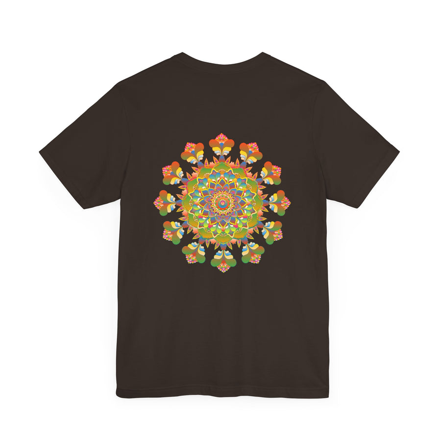 Women's Mandala Peace & Harmony T-Shirt with peaceful mandala design