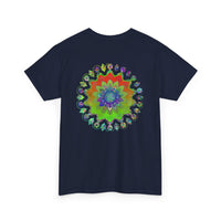 Premium quality 100% cotton unisex tee with a beautiful and detailed mandala art print