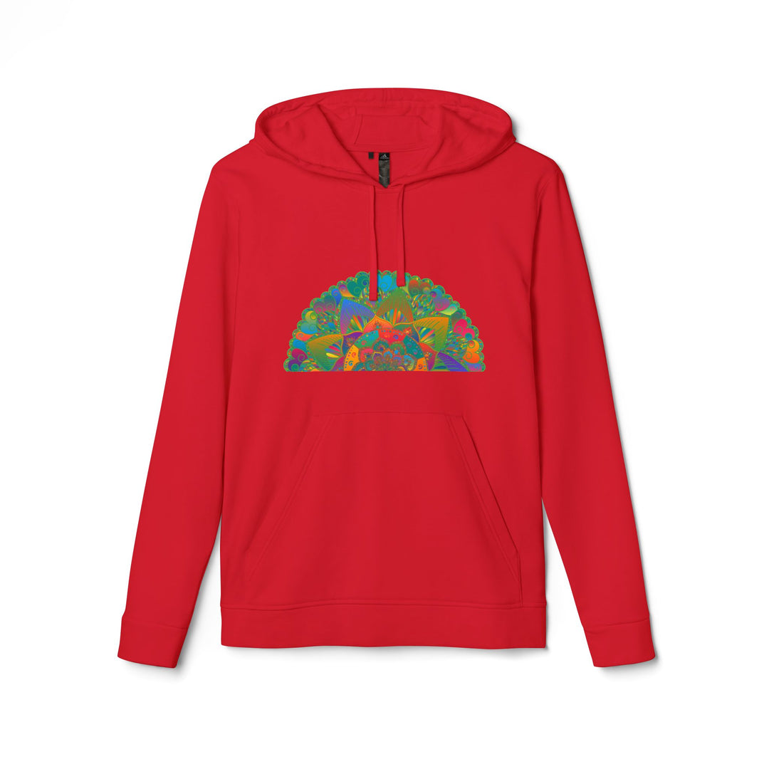 Custom-designed Blululi Adidas Mandala Hoodie for a personalized touch