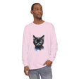 Black Cat Watercolor Unisex T-Shirt featuring a vibrant watercolor design of a black cat on a comfortable, versatile unisex t-shirt