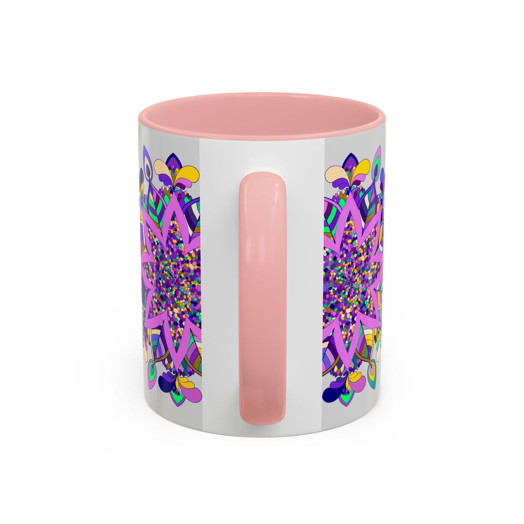  Elegant Mug with Intricate Hand-Painted Mandala Art 