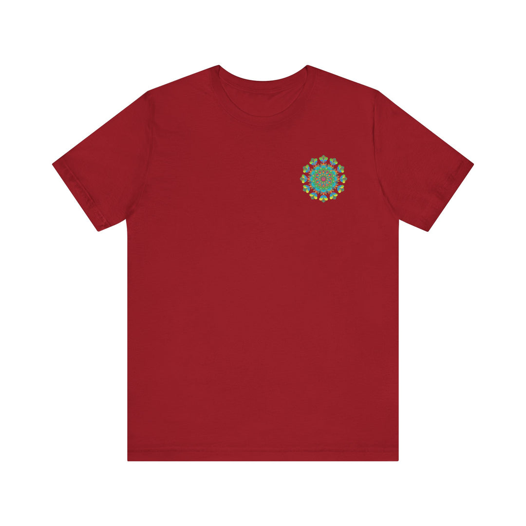 Psychedelic Mandala T-Shirt with intricate spiritual vibes and vibrant colors