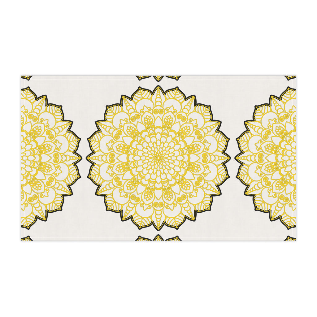 Sunny Floral Cotton Tea Towels for Bright Kitchen Aesthetics