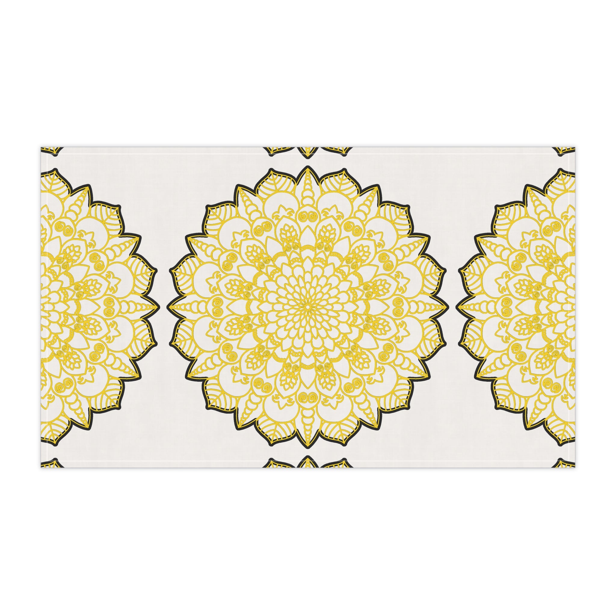 Sunny Floral Cotton Tea Towels for Bright Kitchen Aesthetics