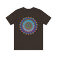 Vibrant Mandala Tee featuring intricate design for Spiritual Peace & Harmony