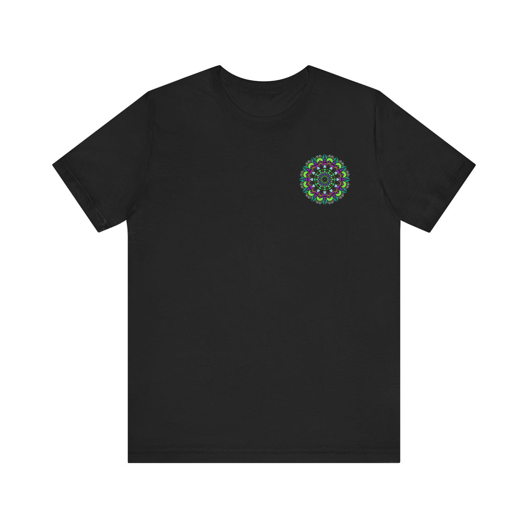 Beautiful Mandala Peace Tee - Spiritual Harmony symbolizing balance and tranquility, perfect for yoga and meditation sessions