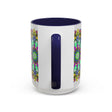 A beautifully designed ceramic mug featuring a colorful and serene mandala art pattern