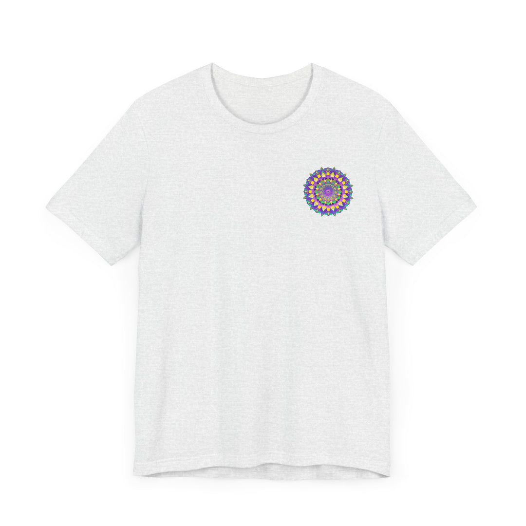 Colorful Mandala Tee representing spiritual harmony and tranquility