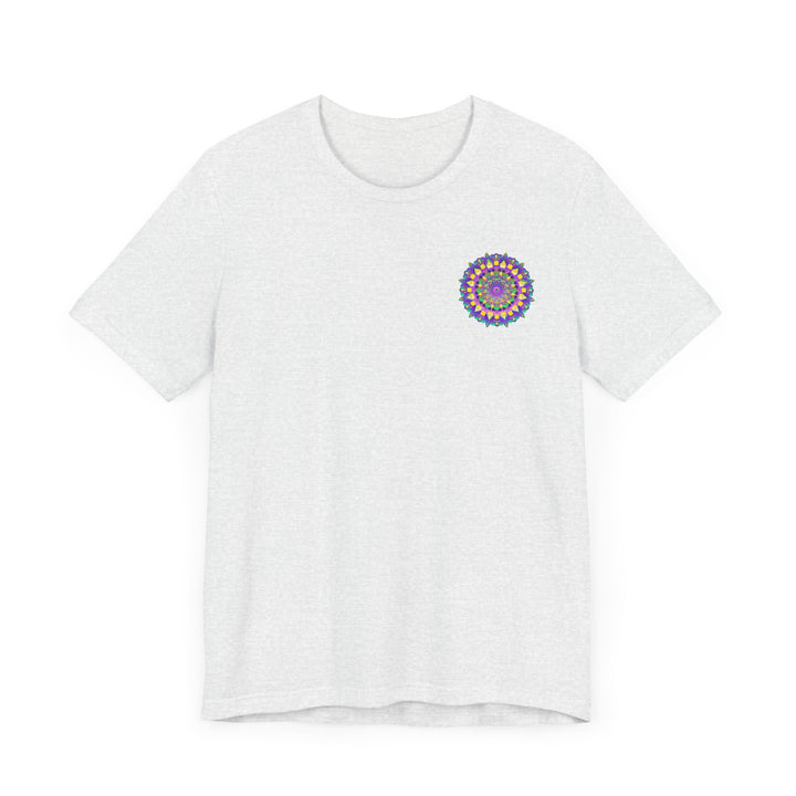 Colorful Mandala Tee representing spiritual harmony and tranquility