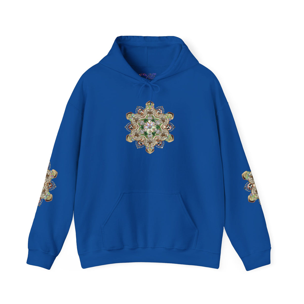 Mandala Floral Hoodie