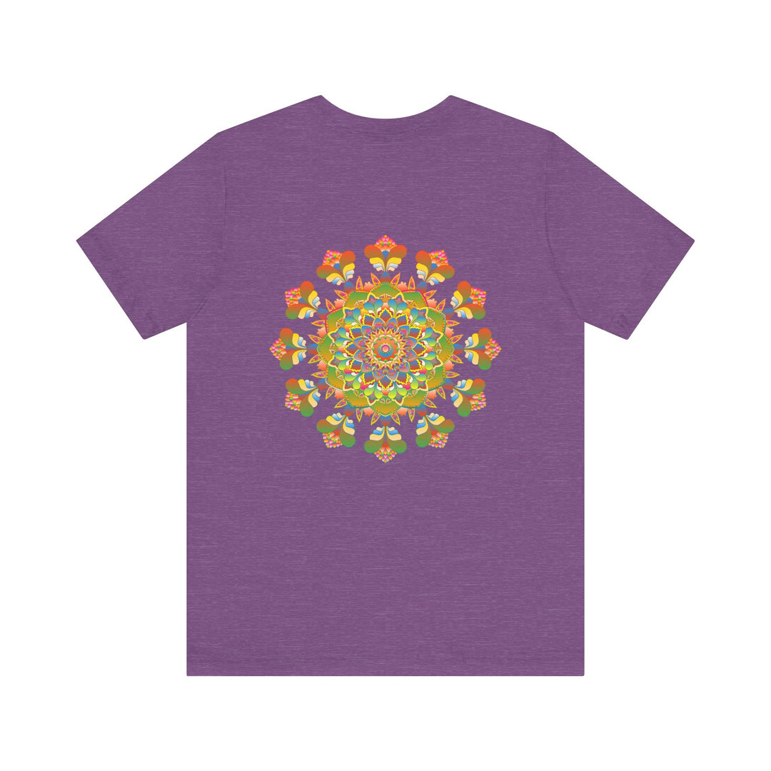 Man wearing Mandala Peace & Harmony T-Shirt at the beach