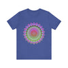 Vibrant Mandala T-Shirt with Colorful and Intricate Design, Perfect for Adding a Pop of Color to Your Wardrobe