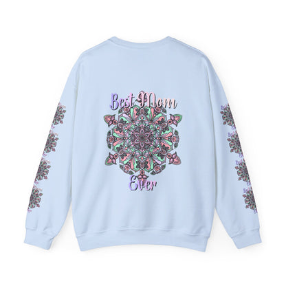 Let mom know she's the best with this cozy and stylish crewneck sweatshirt