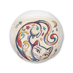 Dream-Loop Cat Floor Pillow