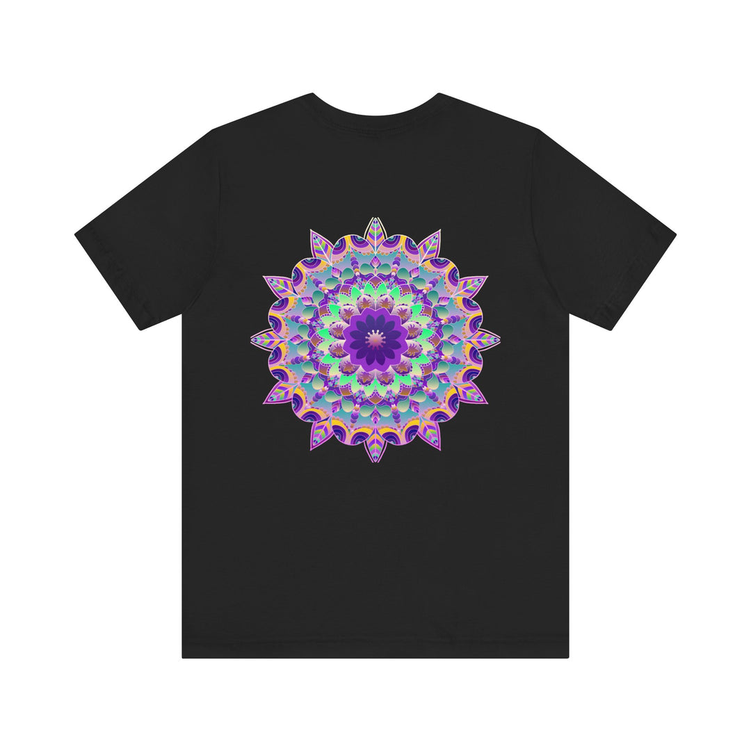  Charming Mandala Tee promoting mindfulness and emotional healing