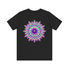  Charming Mandala Tee promoting mindfulness and emotional healing