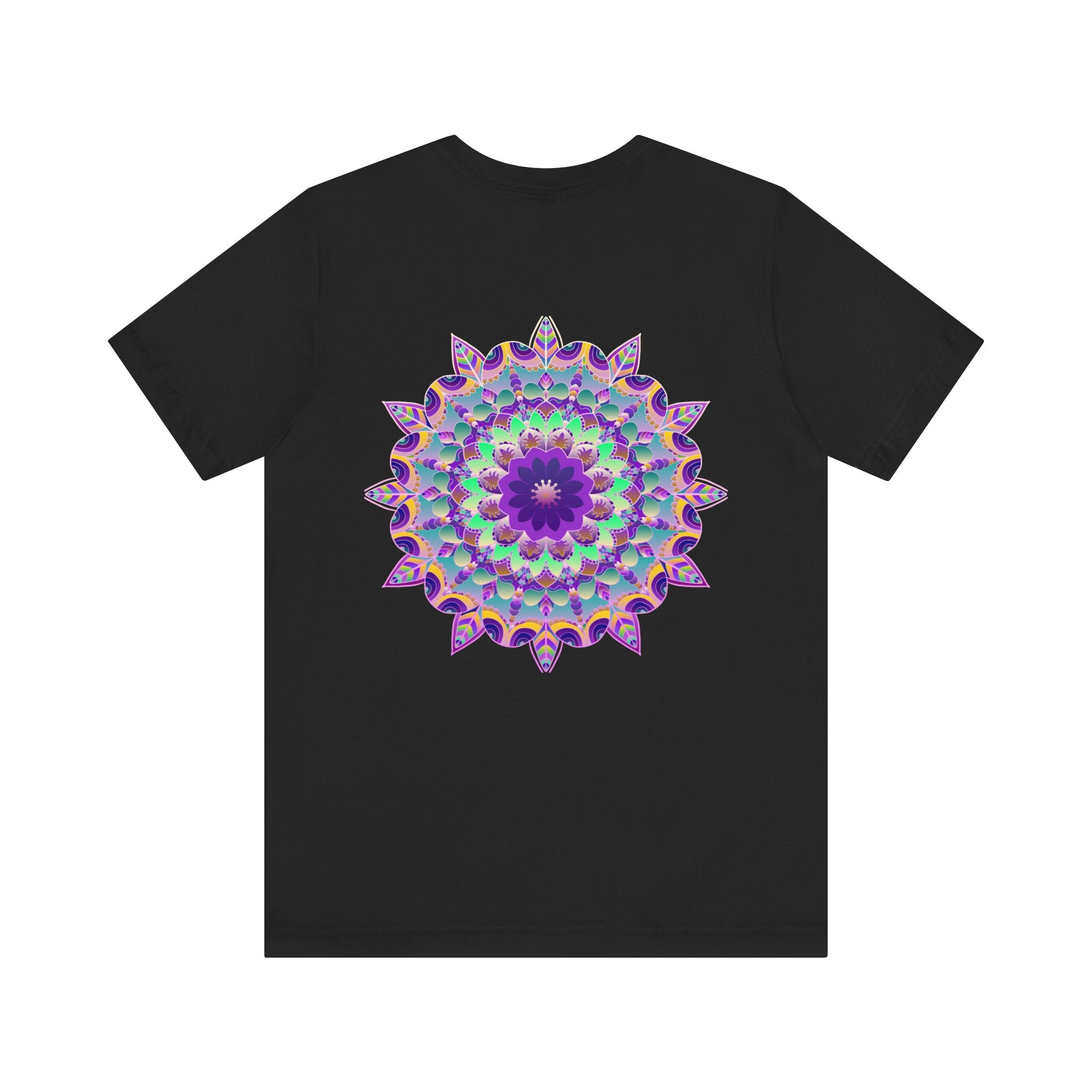  Charming Mandala Tee promoting mindfulness and emotional healing