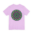 Peaceful and spiritual mandala graphic tee for everyday wear