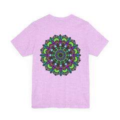 Peaceful and spiritual mandala graphic tee for everyday wear