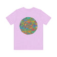 Vibrant Mandala T-Shirt featuring intricate design symbolizing spiritual peace and harmony
