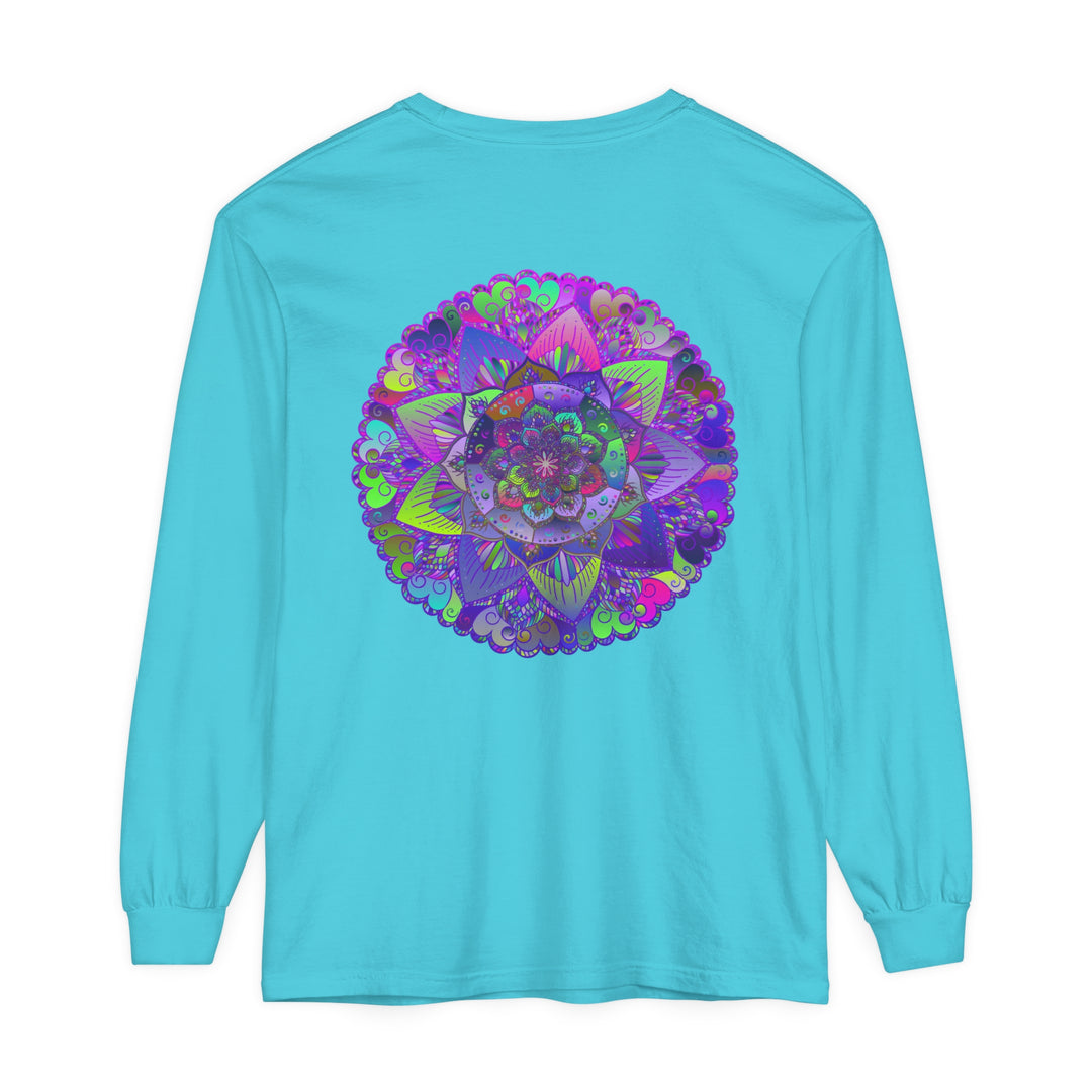 Intricate Mandala Long Sleeve T-Shirt - Psychedelic Art 39