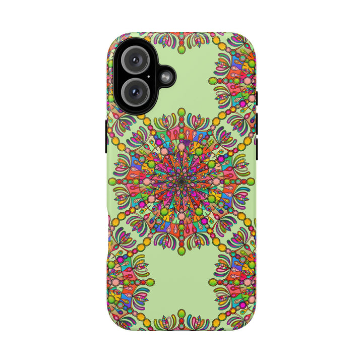Intricate Mandala Phone Case in Lively Colors for Unique Style